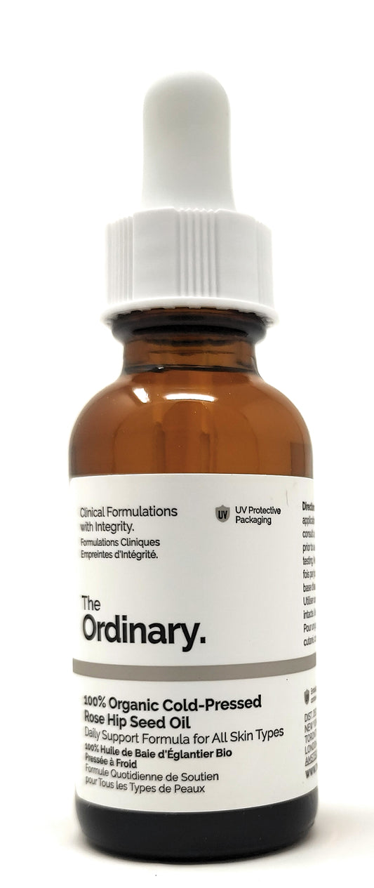 100% Organic Cold-Pressed Rose Hip Seed Oil